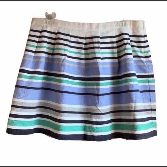 Forever 21 Dresses & Skirts - Forever 21 Skirt Striped Skater Cotton Blend L